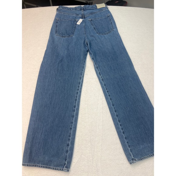 Citizens of Humanity Horseshoe Wide Leg Drawstring Jeans Blue 27 - Picture 6 of 8